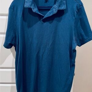 Banana Republic Deep Blue Polo Shirt
